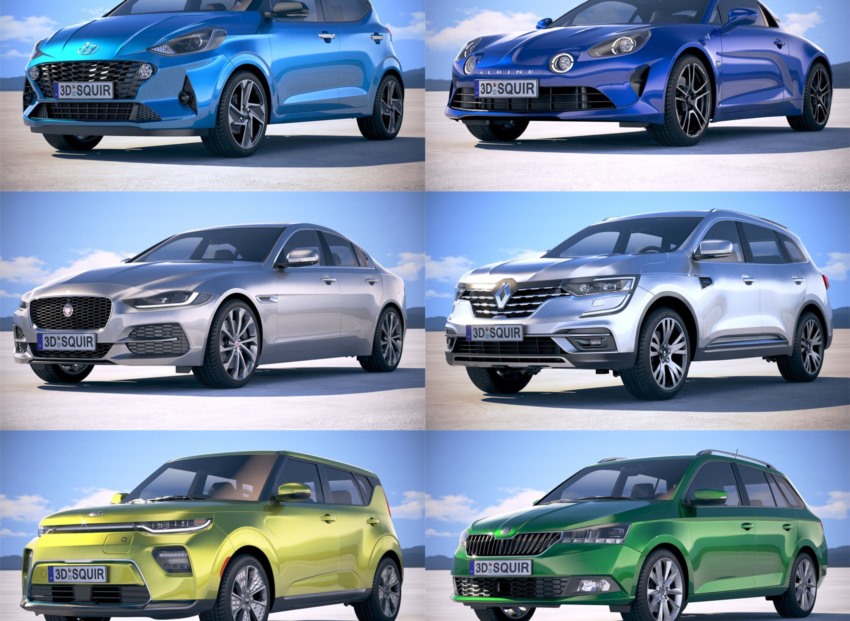 25套汽车3D模型合集 - 20240714