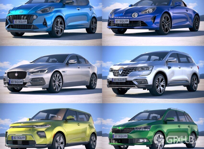 25套汽车3D模型合集 - 20240714