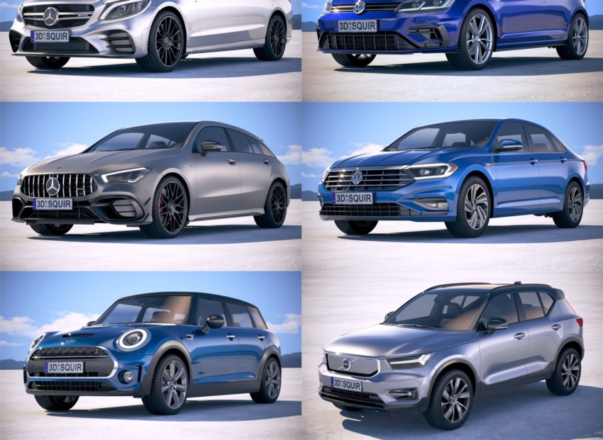 25套汽车3D模型合集 - 20240714