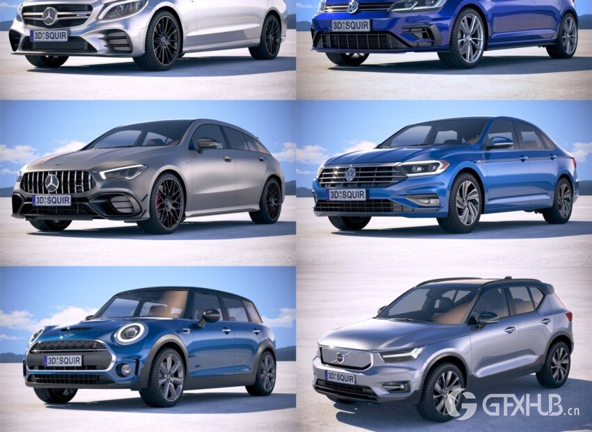 25套汽车3D模型合集 - 20240714