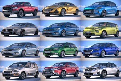 25套汽车3D模型合集 – 20240714