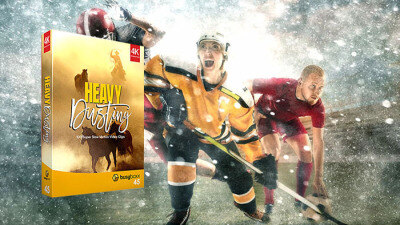 100个烟雾粉尘粒子漂浮特效合成动画 V45: Heavy Dusting