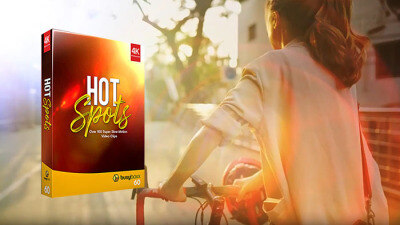 101个梦幻唯美耀斑光效视觉特效动画 V60: Hot Spots