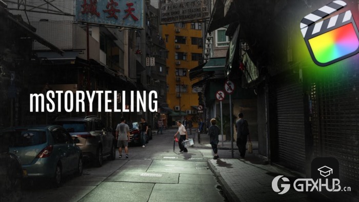 60个电影叙事纪录片文字图形效果包装动画 mStorytelling