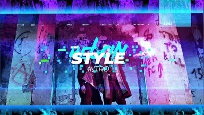 赛博朋克科技动感开场片头 Cyberpunk Intro