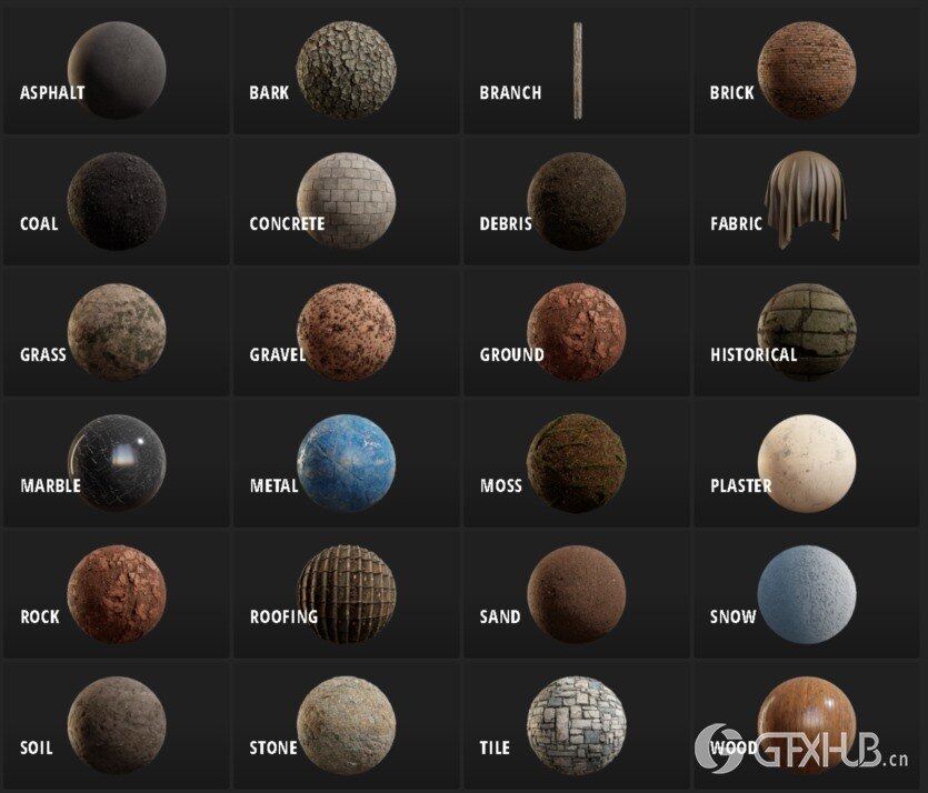 Quixel 全站离线资源扫描模型+材质+贴图 Quixel MegascansBridgeMixer