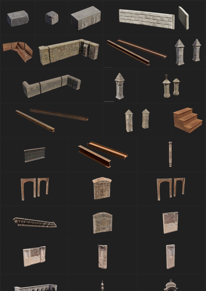 Quixel 全站离线资源扫描模型+材质+贴图 Quixel MegascansBridgeMixer