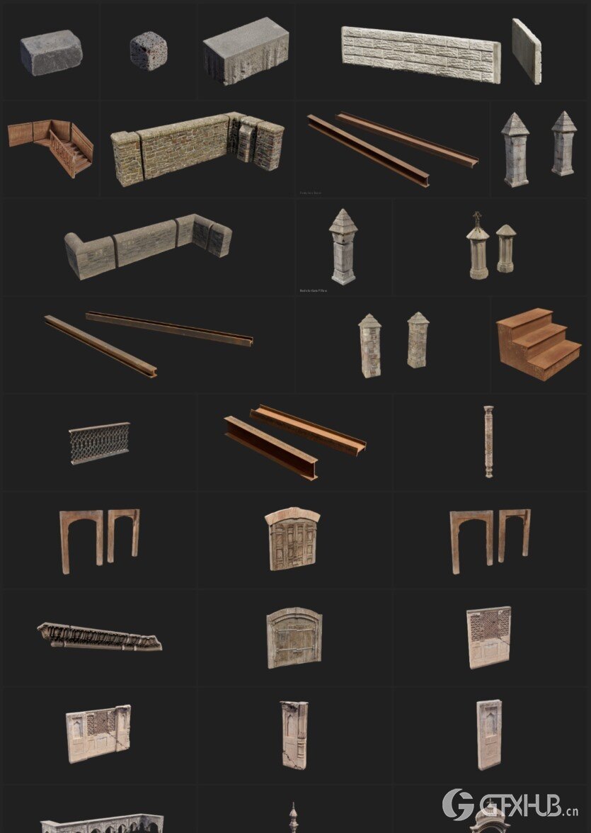 Quixel 全站离线资源扫描模型+材质+贴图 Quixel MegascansBridgeMixer