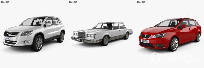 30套高品质汽车3D模型合集 - 20240731