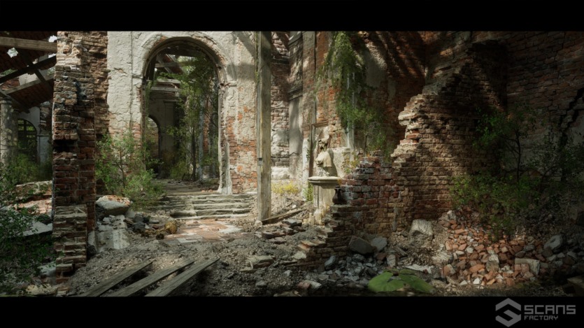 [扫描] 废弃的庄园UE环境资产 [SCANS] Abandoned Manor