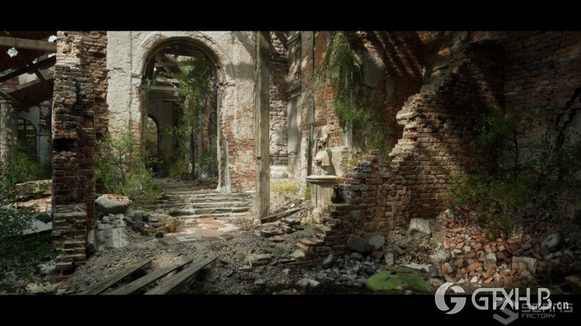 [扫描] 废弃的庄园UE环境资产 [SCANS] Abandoned Manor