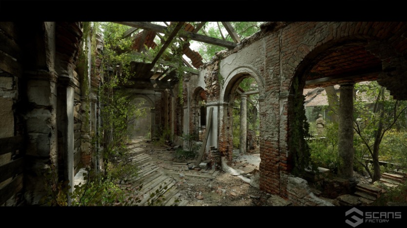 [扫描] 废弃的庄园UE环境资产 [SCANS] Abandoned Manor