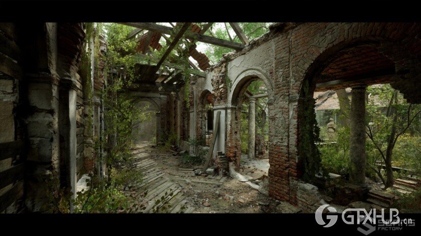 [扫描] 废弃的庄园UE环境资产 [SCANS] Abandoned Manor