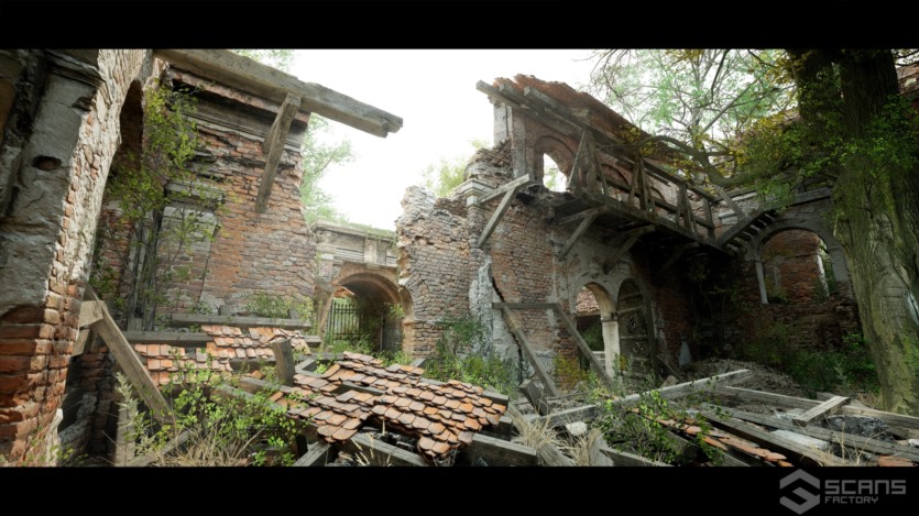 [扫描] 废弃的庄园UE环境资产 [SCANS] Abandoned Manor