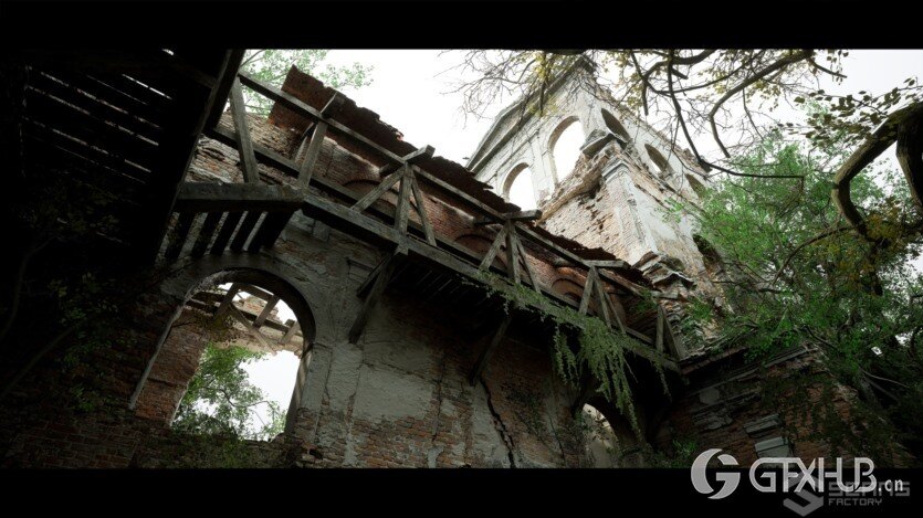 [扫描] 废弃的庄园UE环境资产 [SCANS] Abandoned Manor
