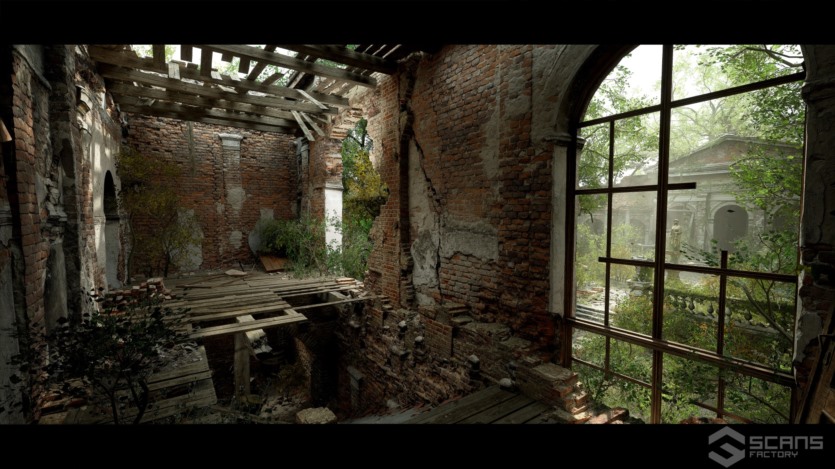 [扫描] 废弃的庄园UE环境资产 [SCANS] Abandoned Manor