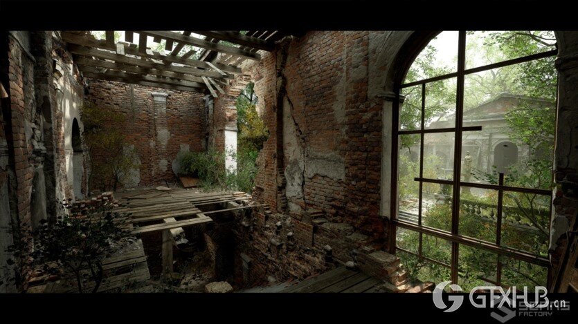 [扫描] 废弃的庄园UE环境资产 [SCANS] Abandoned Manor