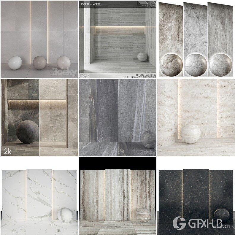 30组大理石材质贴图合集 - 20240729