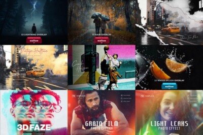 PSD图层模板包 Photoshop Layered PSD Templates Bundle 1 July 2024