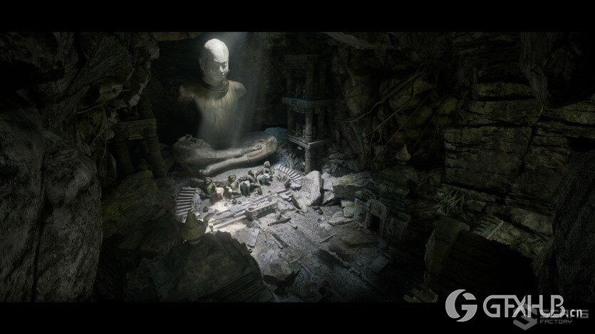 柬埔寨寺庙遗址外部和内部UE资产 [VP] Temples of Cambodia - Ruins exterior and interior (5.0-5.1)