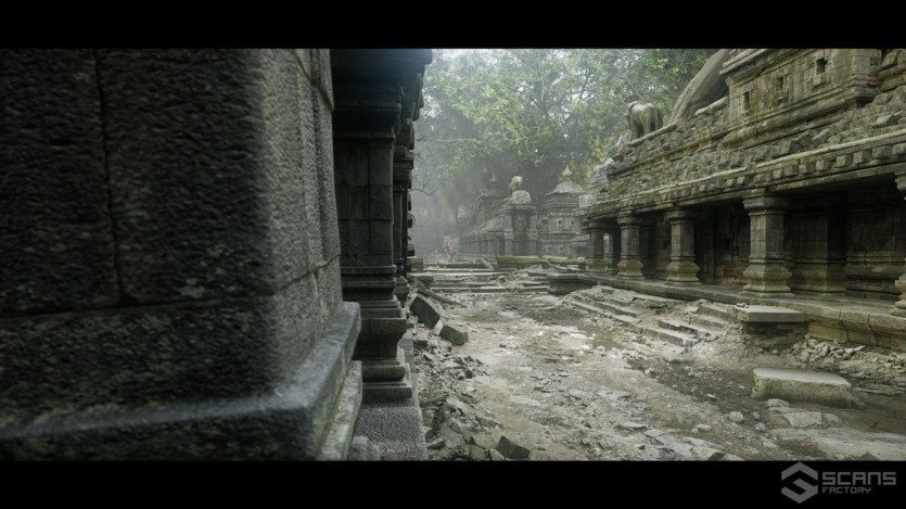 柬埔寨寺庙遗址外部和内部UE资产 [VP] Temples of Cambodia - Ruins exterior and interior (5.0-5.1)
