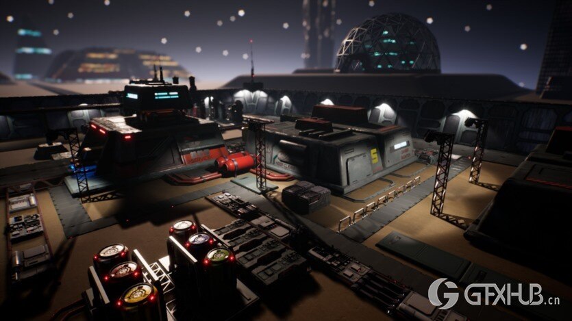 UE科幻飞行星际战斗机构造资产 Sci-Fi Vol.3 Flyable Starfighters Constructor v1.1 UE5.3