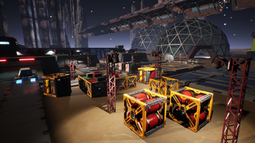 UE科幻飞行星际战斗机构造资产 Sci-Fi Vol.3 Flyable Starfighters Constructor v1.1 UE5.3