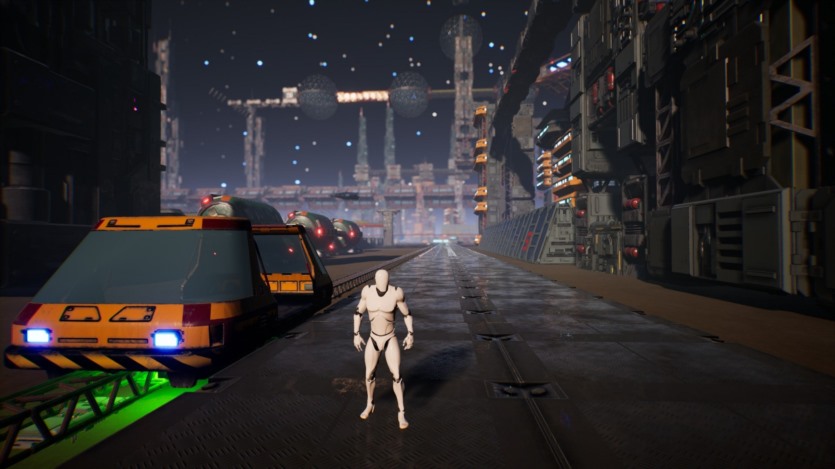 UE科幻飞行星际战斗机构造资产 Sci-Fi Vol.3 Flyable Starfighters Constructor v1.1 UE5.3