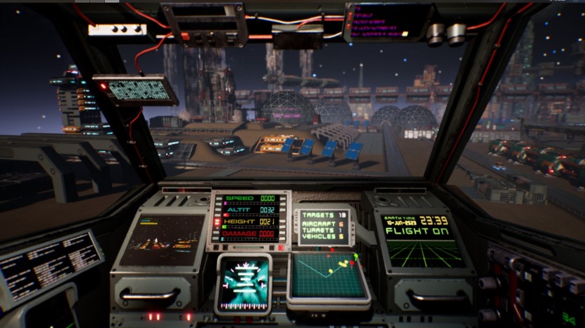 UE科幻飞行星际战斗机构造资产 Sci-Fi Vol.3 Flyable Starfighters Constructor v1.1 UE5.3