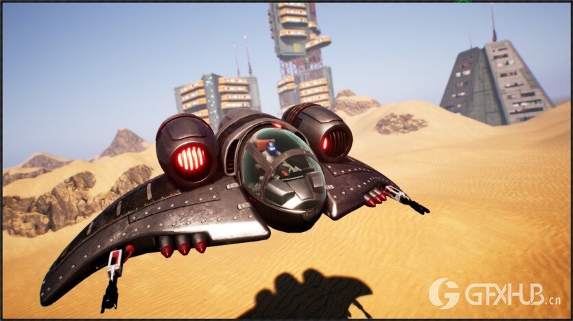 UE科幻飞行星际战斗机构造资产 Sci-Fi Vol.3 Flyable Starfighters Constructor v1.1 UE5.3