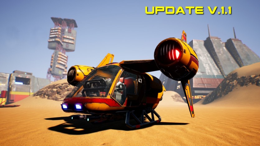UE科幻飞行星际战斗机构造资产 Sci-Fi Vol.3 Flyable Starfighters Constructor v1.1 UE5.3