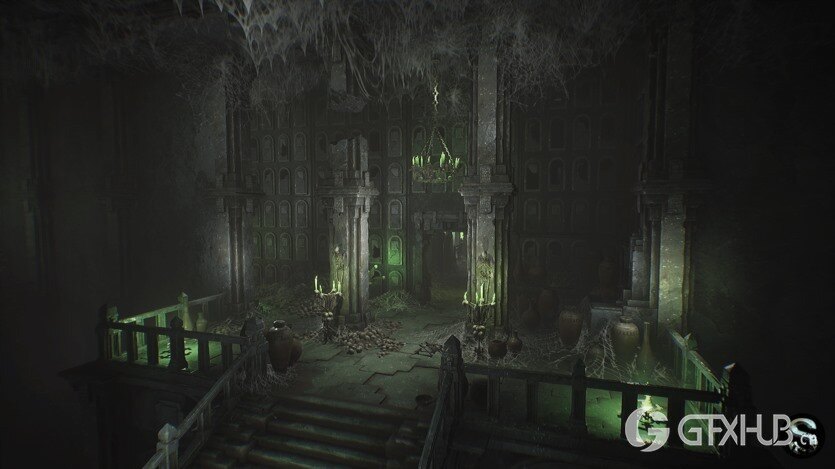 UE虚幻引擎幻想地牢 2（藏骨堂）资产 Fantasy Dungeon 2 (ossuary)