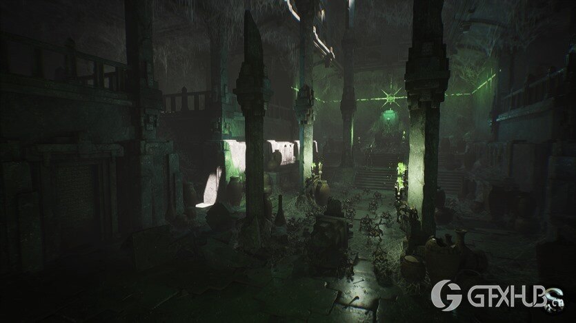 UE虚幻引擎幻想地牢 2（藏骨堂）资产 Fantasy Dungeon 2 (ossuary)