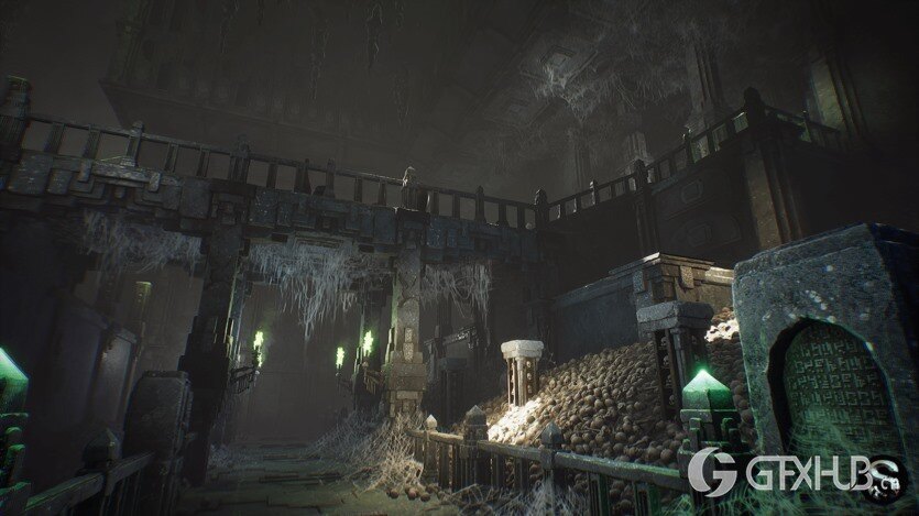 UE虚幻引擎幻想地牢 2（藏骨堂）资产 Fantasy Dungeon 2 (ossuary)