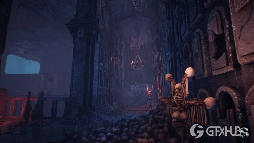 UE虚幻引擎幻想地牢 2（藏骨堂）资产 Fantasy Dungeon 2 (ossuary)