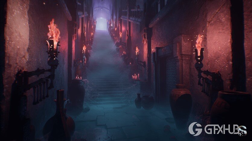 UE虚幻引擎幻想地牢 2（藏骨堂）资产 Fantasy Dungeon 2 (ossuary)