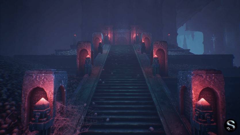 UE虚幻引擎幻想地牢 2（藏骨堂）资产 Fantasy Dungeon 2 (ossuary)