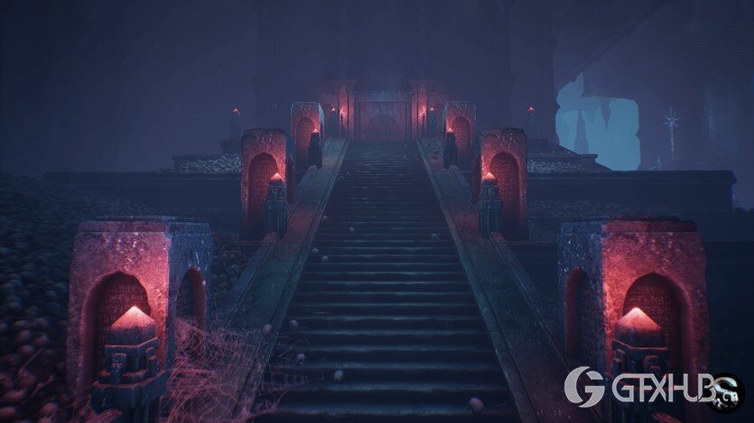 UE虚幻引擎幻想地牢 2（藏骨堂）资产 Fantasy Dungeon 2 (ossuary)