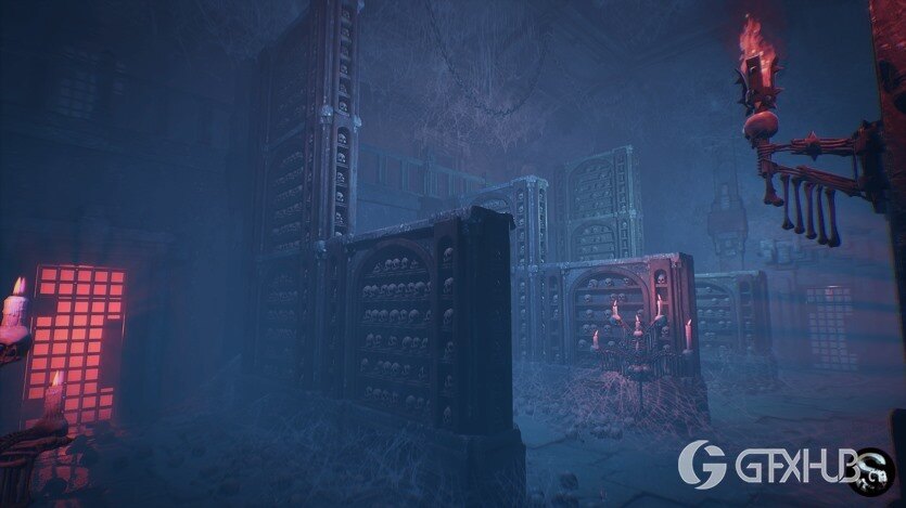 UE虚幻引擎幻想地牢 2（藏骨堂）资产 Fantasy Dungeon 2 (ossuary)