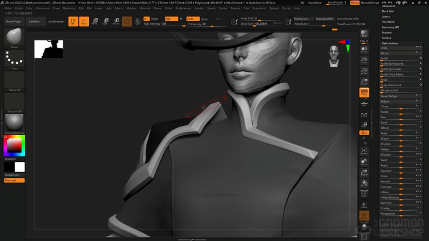 【中文字幕】风格化角色游戏建模教程 Modeling a Stylized Character for Games