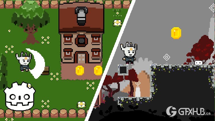 【中文字幕】Godot 4 全流程游戏创建教程 Learn Godot 4 by making a 2D game
