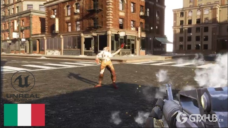 虚幻引擎5 使用蓝图创建 FPS 游戏 Unreal Engine 5 Ita Creare un FPS Game con Blueprints