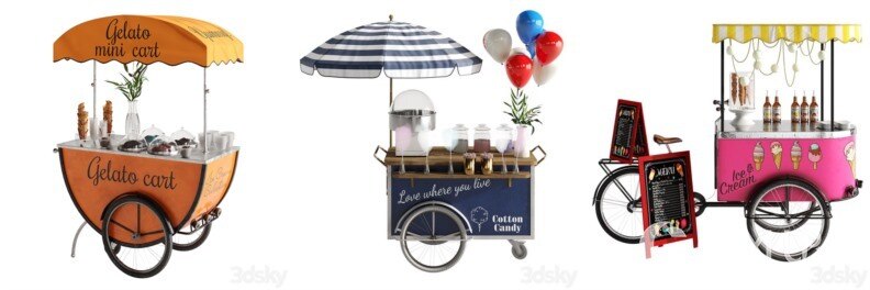 3DSky Pro 沙发椅子灯具浴室装饰3D模型合辑2024年8月第2季 | 400套 | 15.5GB