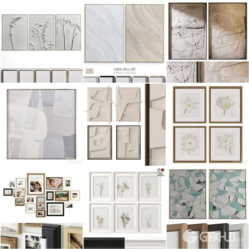 3DSky Pro 沙发椅子灯具浴室装饰3D模型合辑2024年8月第2季 | 400套 | 15.5GB