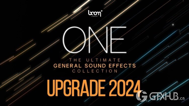 Boom Library – ONE 2024 电影电视游戏音频最佳音效库125,000种音效