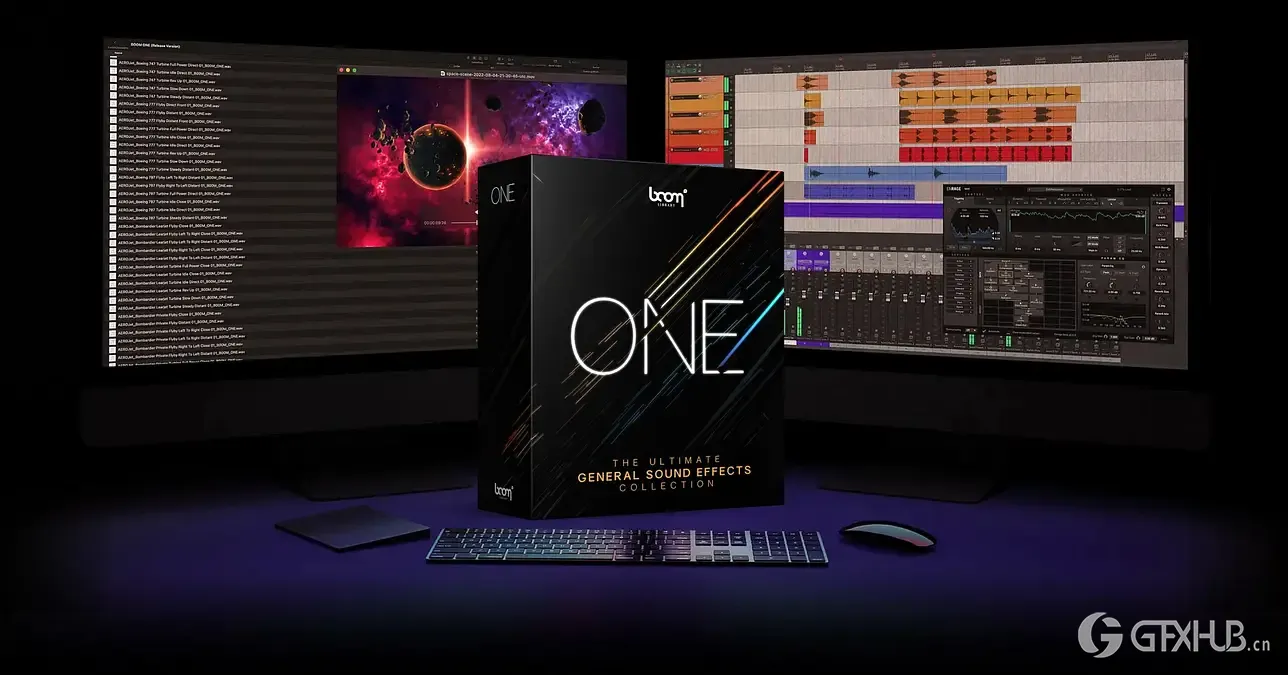 终极电影电视游戏音频通用音效库 BOOM Library - BOOM ONE