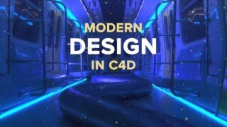 C4D Octane渲染流媒体艺术封面图教程 Motion Design School – Modern Design in Cinema 4D