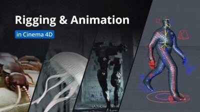 【中文字幕】C4D角色骨骼动画绑定教程 Rigging and Animation in Cinema 4D