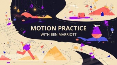 MG图形动画绘画AE教程 Motion Practice With Ben Marriott