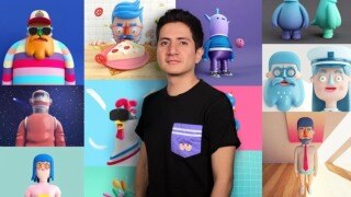 C4D 角色设计：从草图到3D打印 Design of Characters in Cinema 4D from the Sketch to 3D Printing